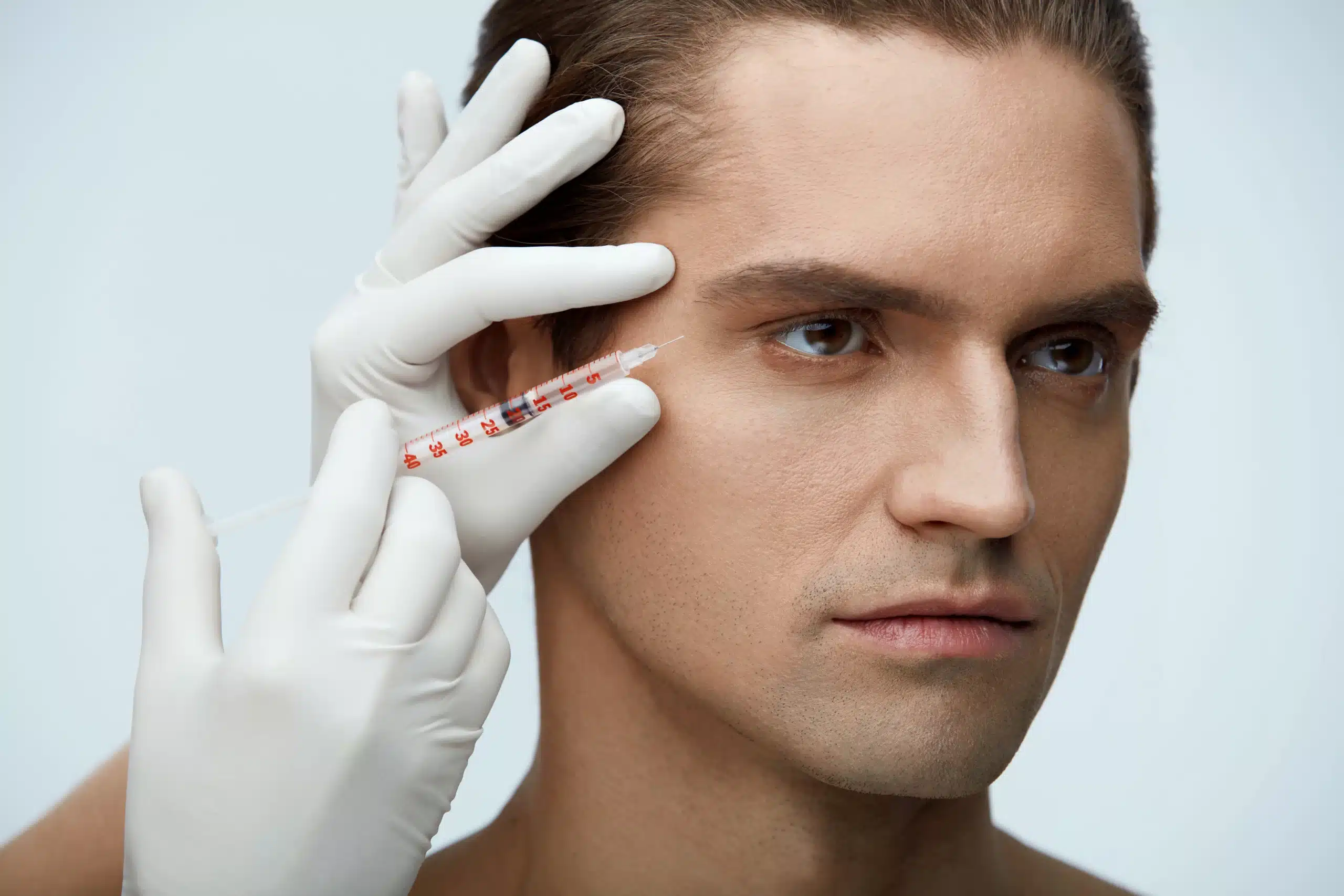 A Close Up Of A Man
